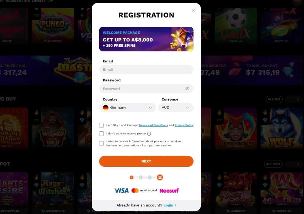 LevelUp Registration Image
